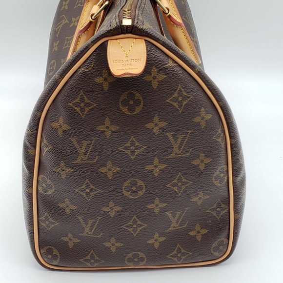 100% Authentic Louis Vuitton Speedy 35 Monogram Boston Hand Bag - Picture 4 of 16